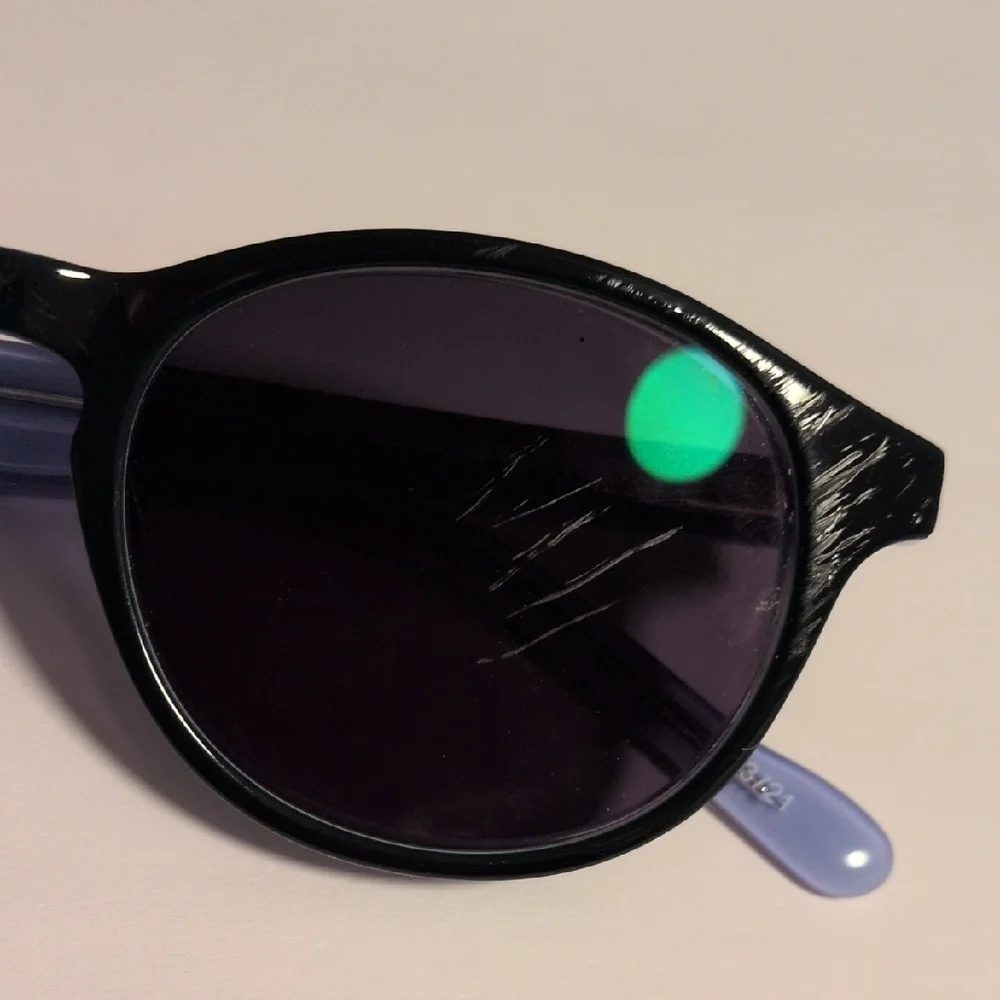 Zenni Blue Prescription‎ Sunglasses with Light Blue Tips